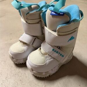 Burton Toddler Snowboard Boots - White and Blue